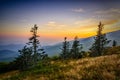 Round Bald sunset, Roan Mountain State Park