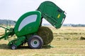 Round baler Royalty Free Stock Photo