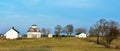 Round Barn Farmstead Royalty Free Stock Photo