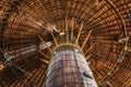 Round Barn Rafters Royalty Free Stock Photo
