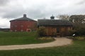 Round Barn at the Shelburne Museum in Vermont Royalty Free Stock Photo