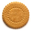 Round biscuit