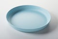 Round bowl with blue enamel