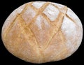 Round Bread Cutout Royalty Free Stock Photo