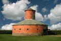 Round brick barn Royalty Free Stock Photo