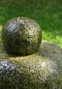 Round bubble rock fountain Royalty Free Stock Photo