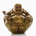 Round Buddha. Royalty Free Stock Photo