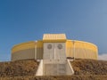 Round Building Iceland Royalty Free Stock Photo