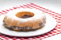 round cake called babovka in Czech Royalty Free Stock Photo