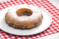 round cake called babovka in Czech Royalty Free Stock Photo