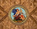 Round Ceiling Mosaic in the Nebraska State Capitol