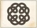 Round Celtic knot