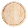 Round chopping board Royalty Free Stock Photo