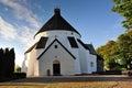 Round church on Bornholm Royalty Free Stock Photo