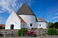 Round church on Bornholm island Royalty Free Stock Photo