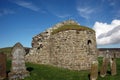 Round church at Orphir, Orkney, Scotland Royalty Free Stock Photo