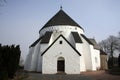 Round Church ÃÂ¸sterlars, Bornholm Denmark Royalty Free Stock Photo