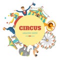 Round Circus Composition