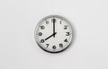 Clock 8:00 Royalty Free Stock Photo