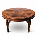 Antique Wooden Coffee Table - Understated Elegance And Crisp Detailing