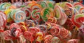 Round colored lollipops I