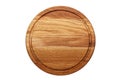 Round cutting board Royalty Free Stock Photo