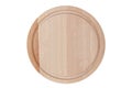 Round cutting board Royalty Free Stock Photo