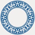 Round decorative frame