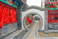 Round doorway in Shanhaiguan Old Town