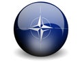 Round Flag of Nato