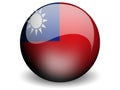 Round Flag of Taiwan