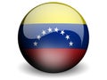 Round Flag of Venezuela