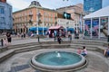 Round Fountain, Central Zagreb, Croatia