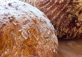 Round french boule bread