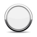 Round glass web button Royalty Free Stock Photo