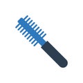 Round Hair Brush Icon Royalty Free Stock Photo