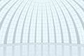 Round hall architecture background, 3d rendering