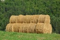 Round Hay Bails Royalty Free Stock Photo