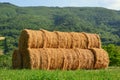 Round Hay Bails Royalty Free Stock Photo