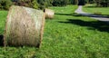 Round Hay Bales Royalty Free Stock Photo