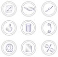 Round icons