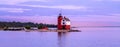 Round Island Lighthouse at Dusk