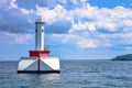 Round Island Passage Light Royalty Free Stock Photo