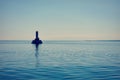 Round Island Passage Lighthouse, Lake Michigan Royalty Free Stock Photo