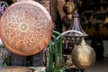 Embossed dishes of Morocco