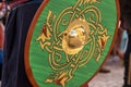 Round medieval shield