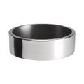 Round metal ashtray