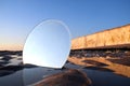 Round mirror