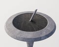 Round Modern Sundial Stand