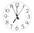 Round office clock Royalty Free Stock Photo